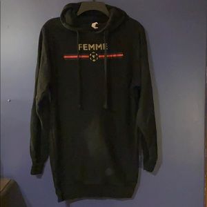 Femme hoodie sweater
